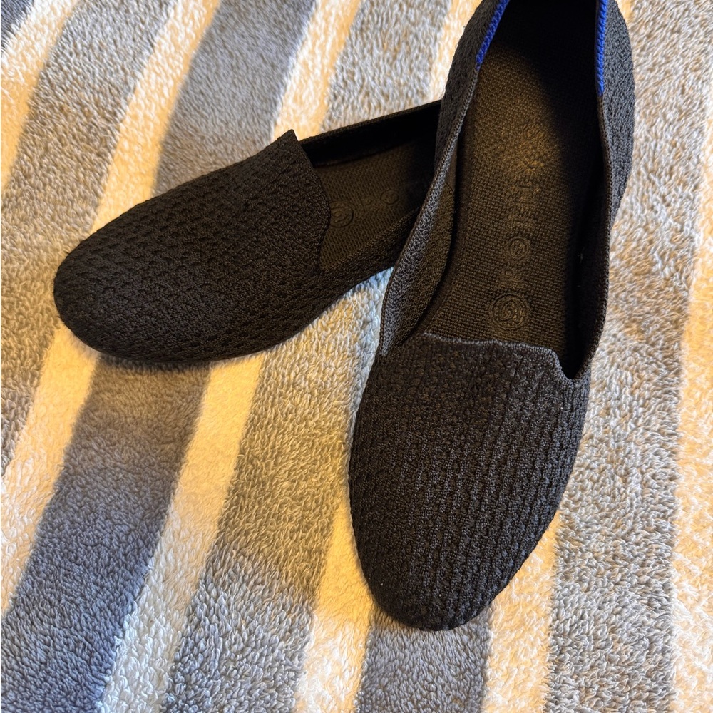 Rothy's Black Honeycomb Textured Women's Loafer